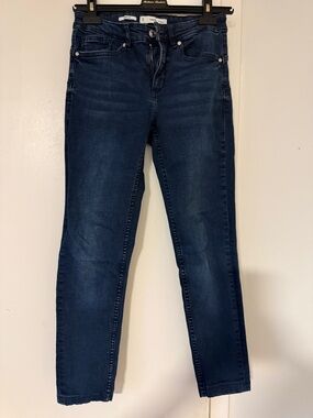 Mango Dark Indigo Skinny Jeans